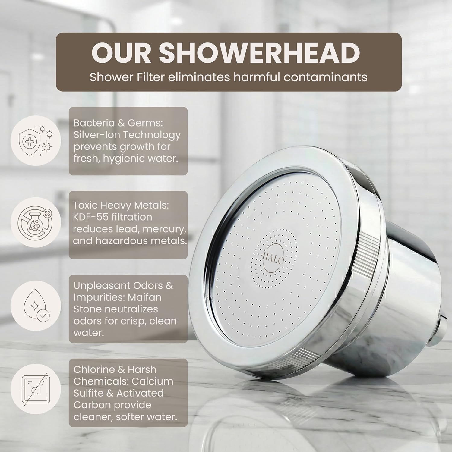 Filtered Shower Heads